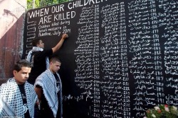 thepoeticpalestinian:  Names of Gaza’s martyrs from Israel’s