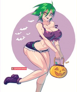 supersatanson:  Zombina from Monster Musume with a Rottytops