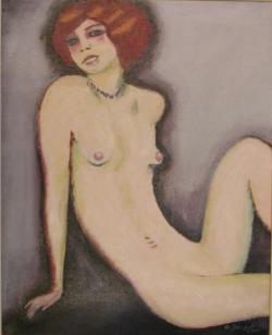 arteysentimiento:   Kees van Dongen, Nu 1920 d'après  