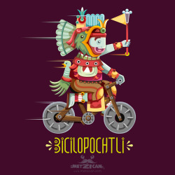 lovemexart:  Bicilopochtli by Metzican