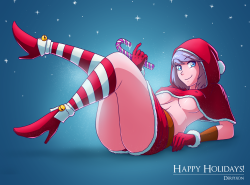 derpixon:  Pixen - “Happy Holidays!”  “Oooooh, I hope