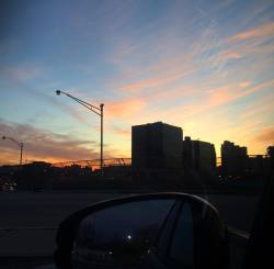 Forever driving around and taking pictures of the sky  (at Newark,