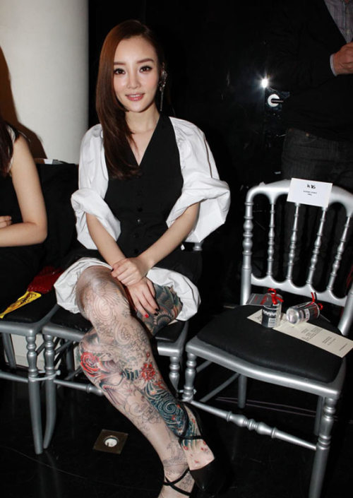 Chinese actress Li Xiaolu