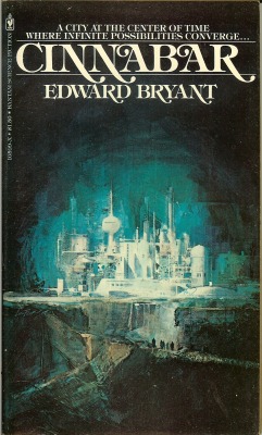 Cinnabar by Edward Bryant with cover art by Lou Feck, 1977.