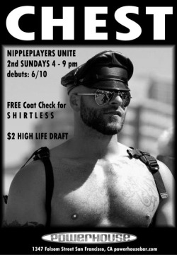 Monthly nip play parties return to San Francisco! Inaugural event: