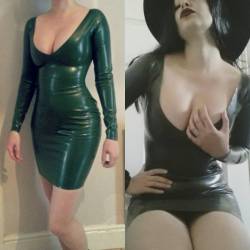 plastickatlatex:  For those asking - This is the villian dress