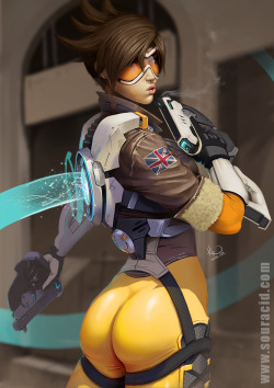 souracid:  Tracer! Be sure to check out my Deviant art page and