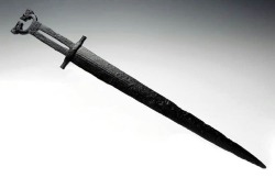 anthropologyofgenesis:  A Scythian griffin-headed sword made