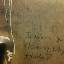 Such a soft spot for bathroom graffitti. #bathroomgrafiftti #art