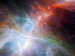 afro-dominicano:  Orion’s Rainbow of Infrared Light     This