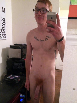 gingerobsession:  dudes-exposed:  DE Exclusive: Super Hung Ginger