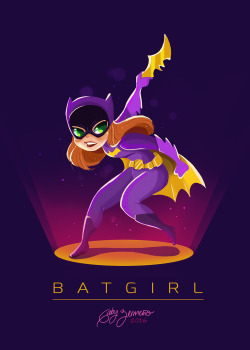 herochan:  Batgirl Art by Gaby Zermeño   