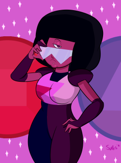 supesart:  Garnet I will fight for the place where I’m free, To