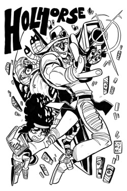 soulkarl:  JOJO #8: Hol Horse (and Boingo) ((and Hanged Man))