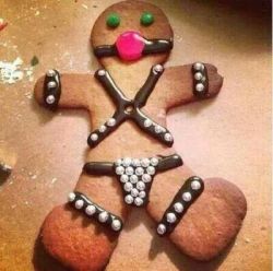 My kids always look at me funny when we decorate xmas cookies&hellip; :D