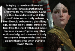 dragonageconfessions:  Confession: In trying to save Merrill