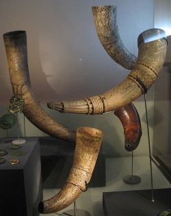 coolartefact:  Viking era horns from the National Museum in Reykjavik