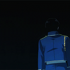  Roy Mustang being a drama queen in the OPs. 