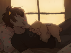 I had this old au called puppybound where karkat had a cocker