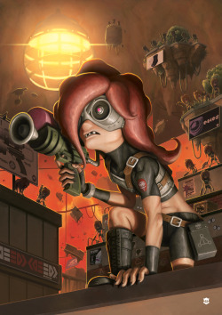 marcosclopezblog:  marcosclopezblog:  Team Octoling - Turf War