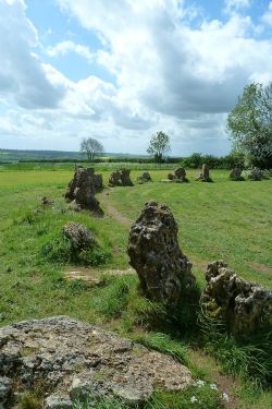 archaicwonder:  The King’s Men Stone Circle, England The King’s