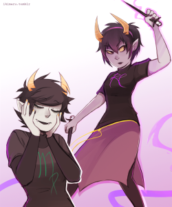 thinking of future gf c: from when Kanaya thought Rose was also