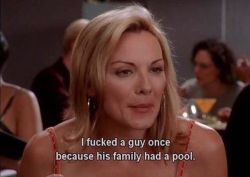 genterie:  Samantha Jones (Kim Cattrall),  Sex and the City (1998-2004)