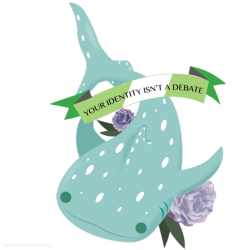 the-unapologetic-ace:  Sharks support Asexuals and Aromantics,