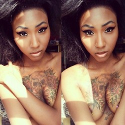 rickjamesbitch:  blackgirlsinked:  BGI: Black Girls Inked: Jinchuriki