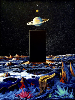 wetshovel:  martinlkennedy:  ‘Iapetus: The Monolith Waits’