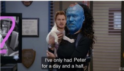 sobigandsostrong:  Yondu when he “picked up” Peter from Terra.