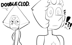 What do you do when she calls you a double clod?