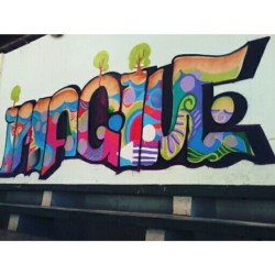 trampin de hj com Agone e Bloc  #grafitti #colors #artrua #boanoite