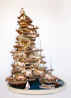 ryuicostaworld:  L’architecture miniature de Takanori Aiba
