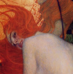 Gustav Klimt - Goldfish (detail)