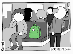 lolneincom:  Train Etiquette Part 2  Part 1: http://lolnein.com/2016/10/03/trainetiquette/