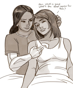 sparemoon:at least pharah is a good sport when she’s injured