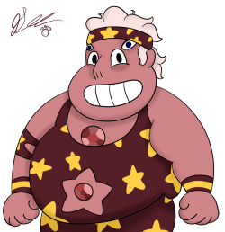 Andesine. A fusion of Steven and Amethyst, based on the late