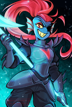 sparklenaut:  Damn that Undyne and her sexy spear of JUSTICE!