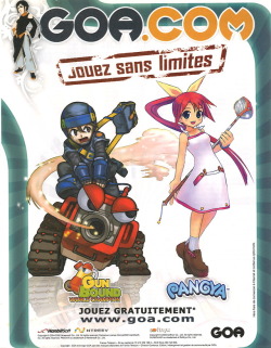 vgprintads:  ‘GunBound’ + ‘Pangya’[PC] [FRANCE] [MAGAZINE]