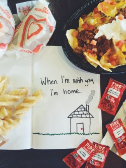 tacobell:  Home is where the heart is. 