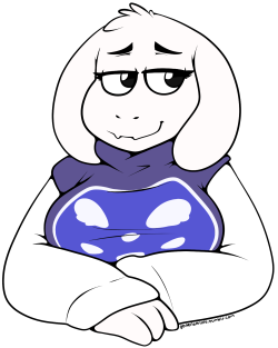 gonenannurs: i never got a chance to draw toriel when undertale