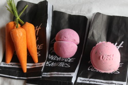 xoxo-whitney:some new items from lush - bunch of carrots bubble