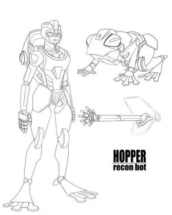 americanninjax: Autobot Hopper “original” design. I based