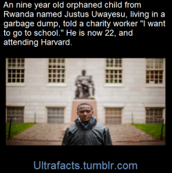 ultrafacts:    Justus Uwayesu, rescued at 9 from the streets