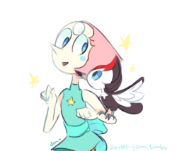 pastel-gems:  i cant believe pearl’s got her own heckin pokemon