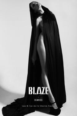 blankforblack:  The Dark Laura Blaze Diaries (Magazine Cover)