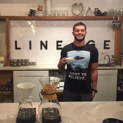 unstablexbalor:  wwebalor: ☕️ coffee with a smile  @lineagecoffeeroasting