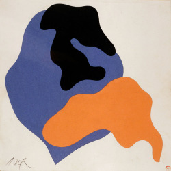 mentaltimetraveller:  Jean Arp: Maquettes de l´affiche pour