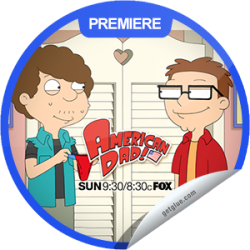      I just unlocked the American Dad Season 9 Premiere sticker